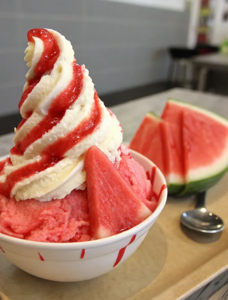 A delicious plate of gelo di melone palermitano ricetta