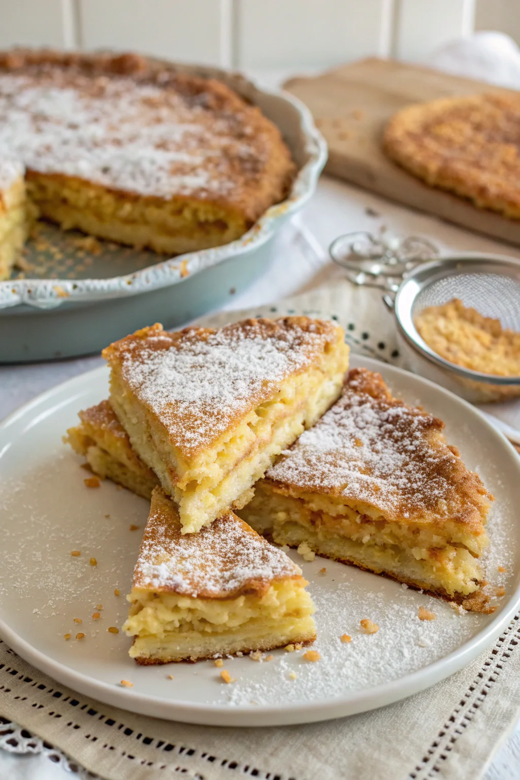 A delicious plate of pastiera di riso fritta