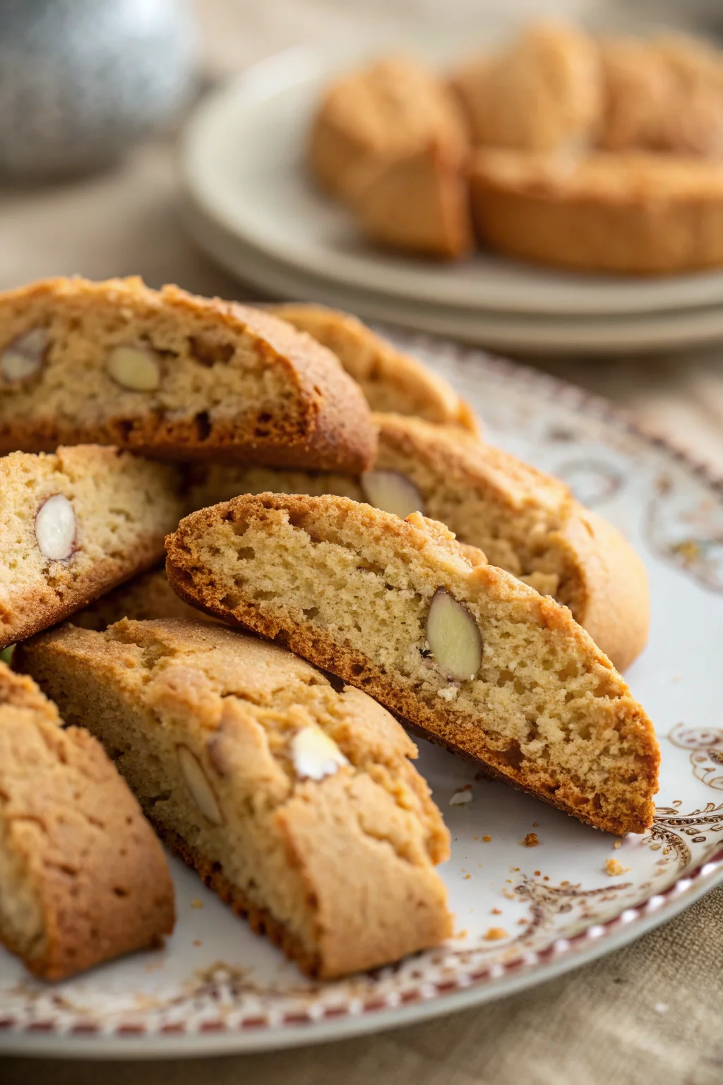 A delicious plate of ricetta originale cantucci toscani