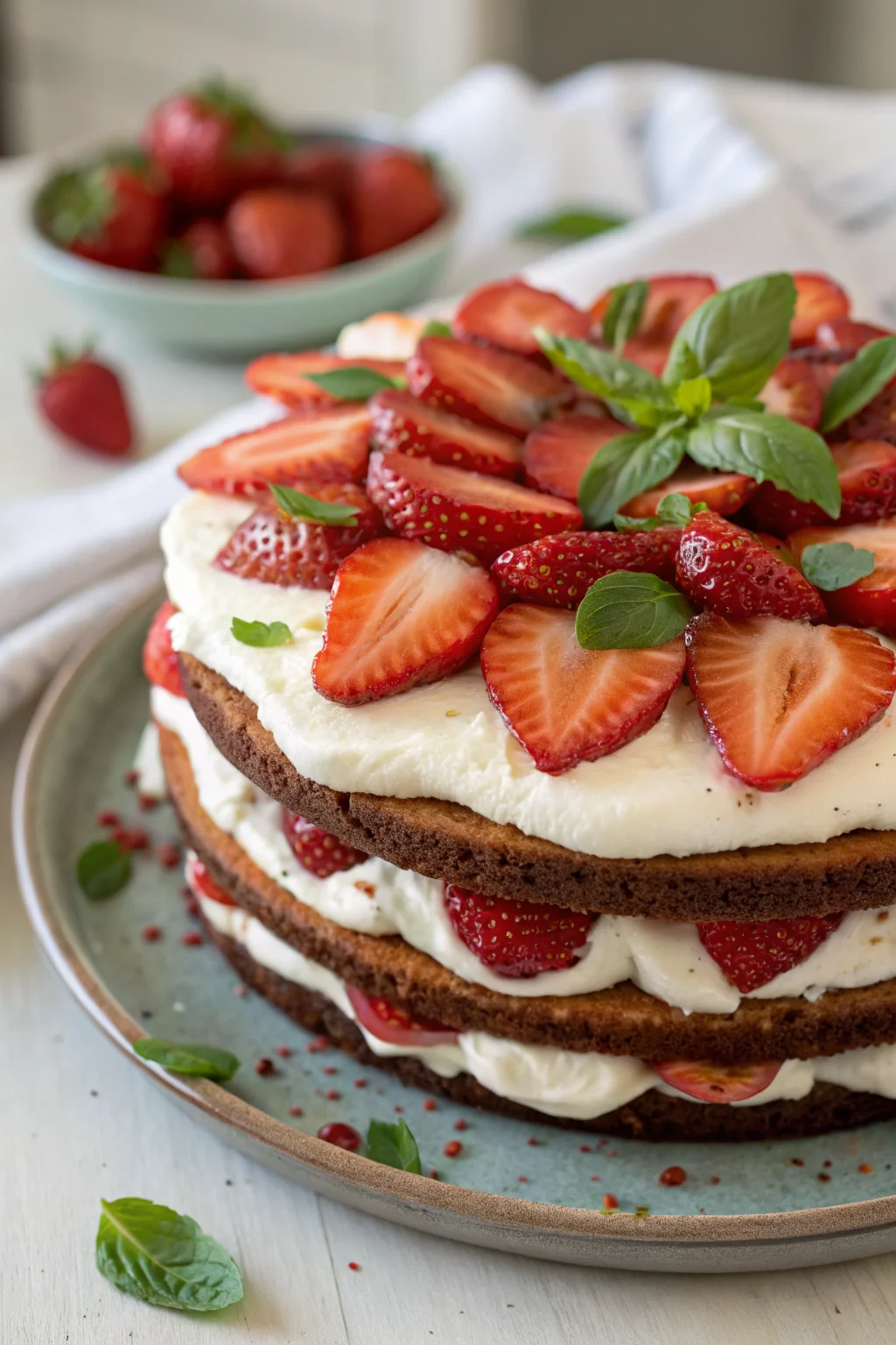 A delicious plate of come fare la torta caprese originale
