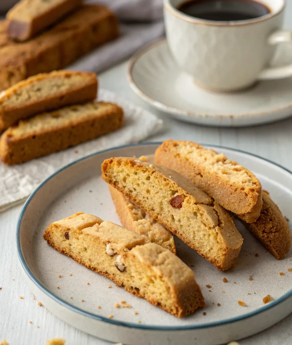 A delicious plate of biscotti da inzuppo facili e veloci