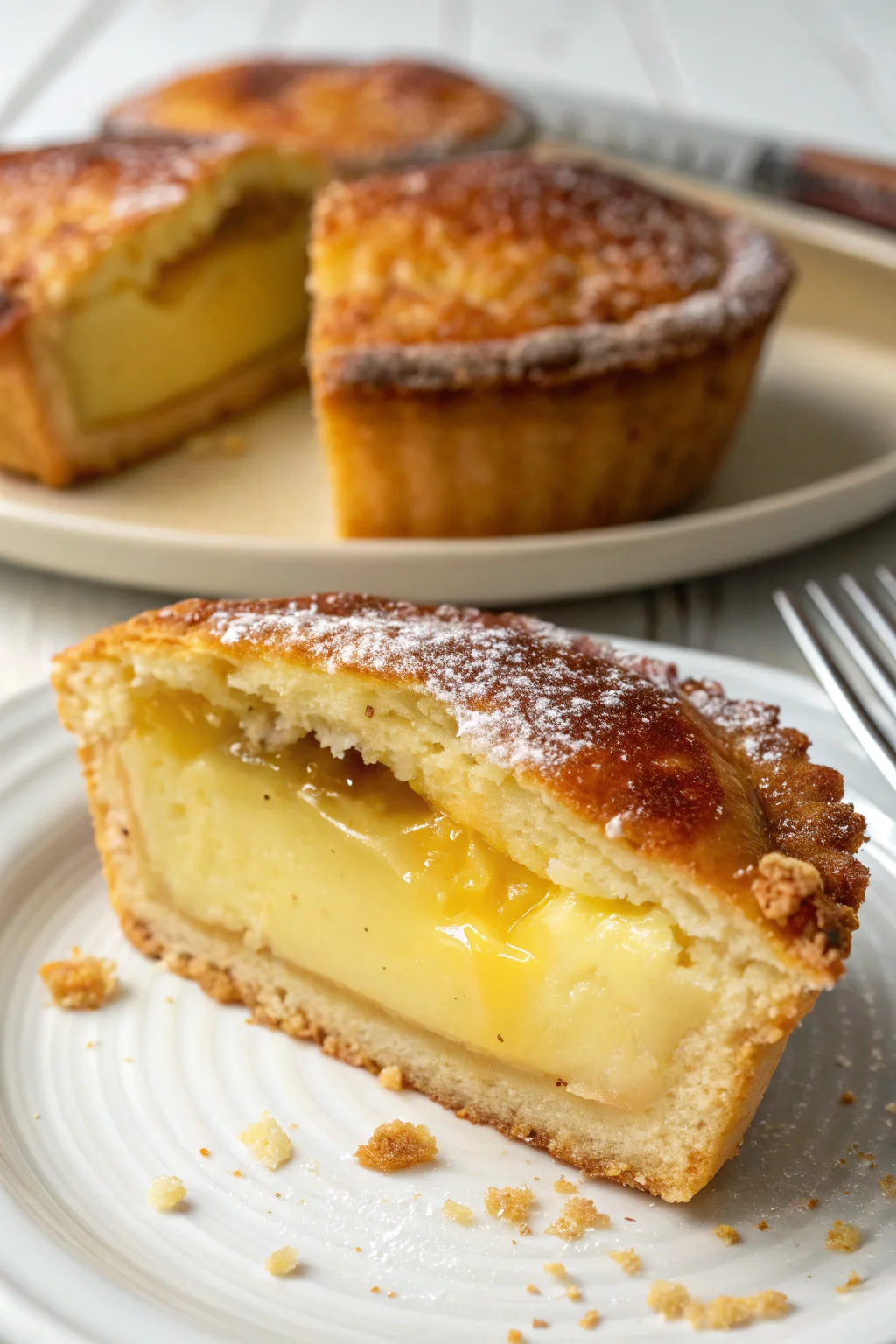 A delicious plate of ricetta pasticciotto leccese originale