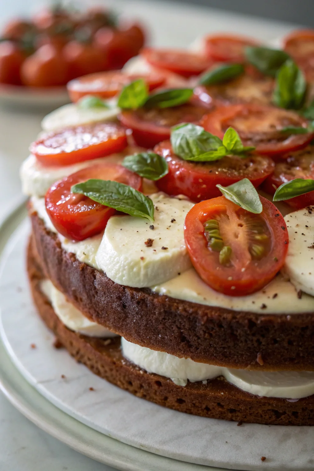 A delicious plate of come fare la torta caprese originale