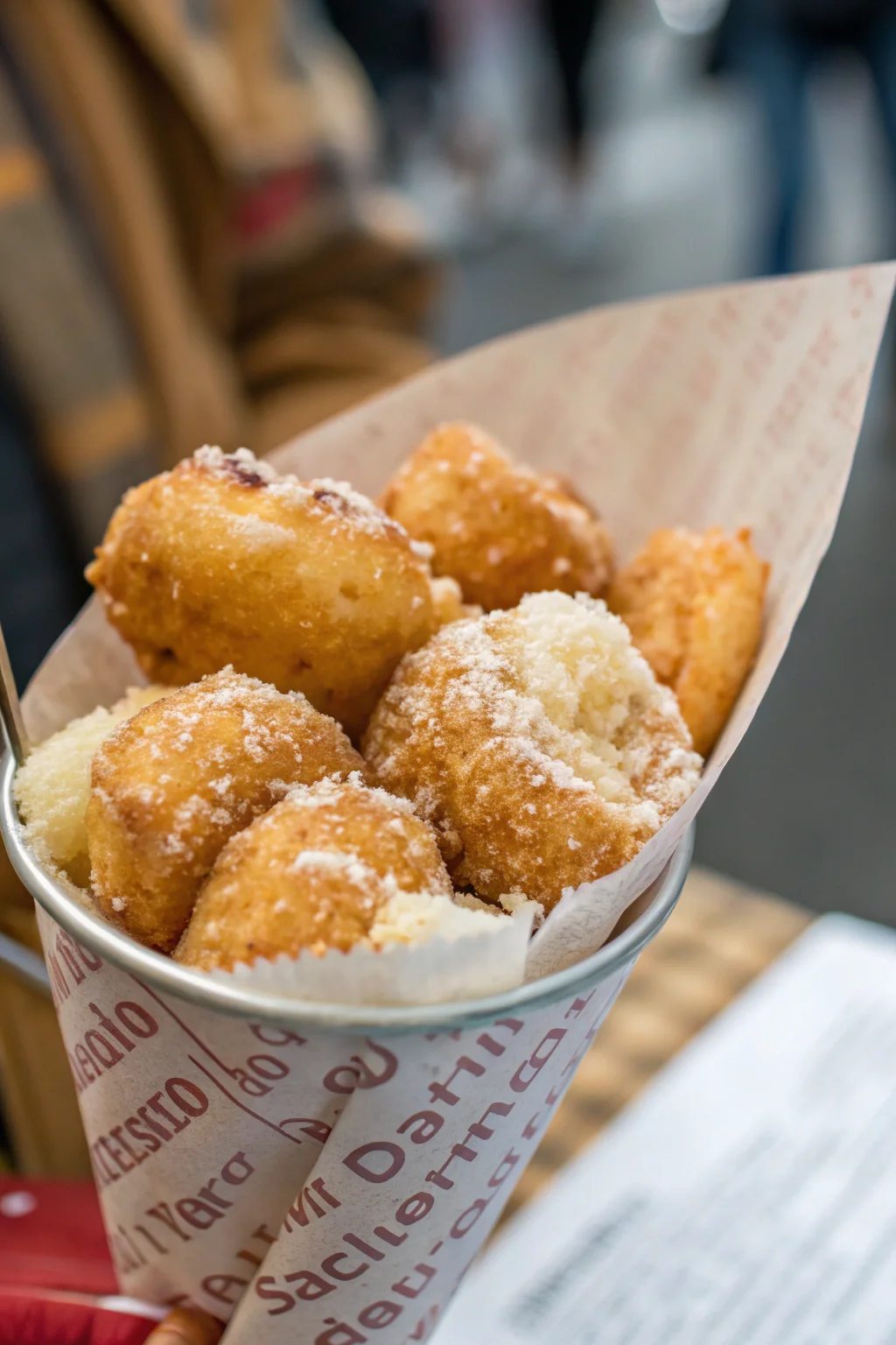 A delicious plate of donzelle fritte toscane