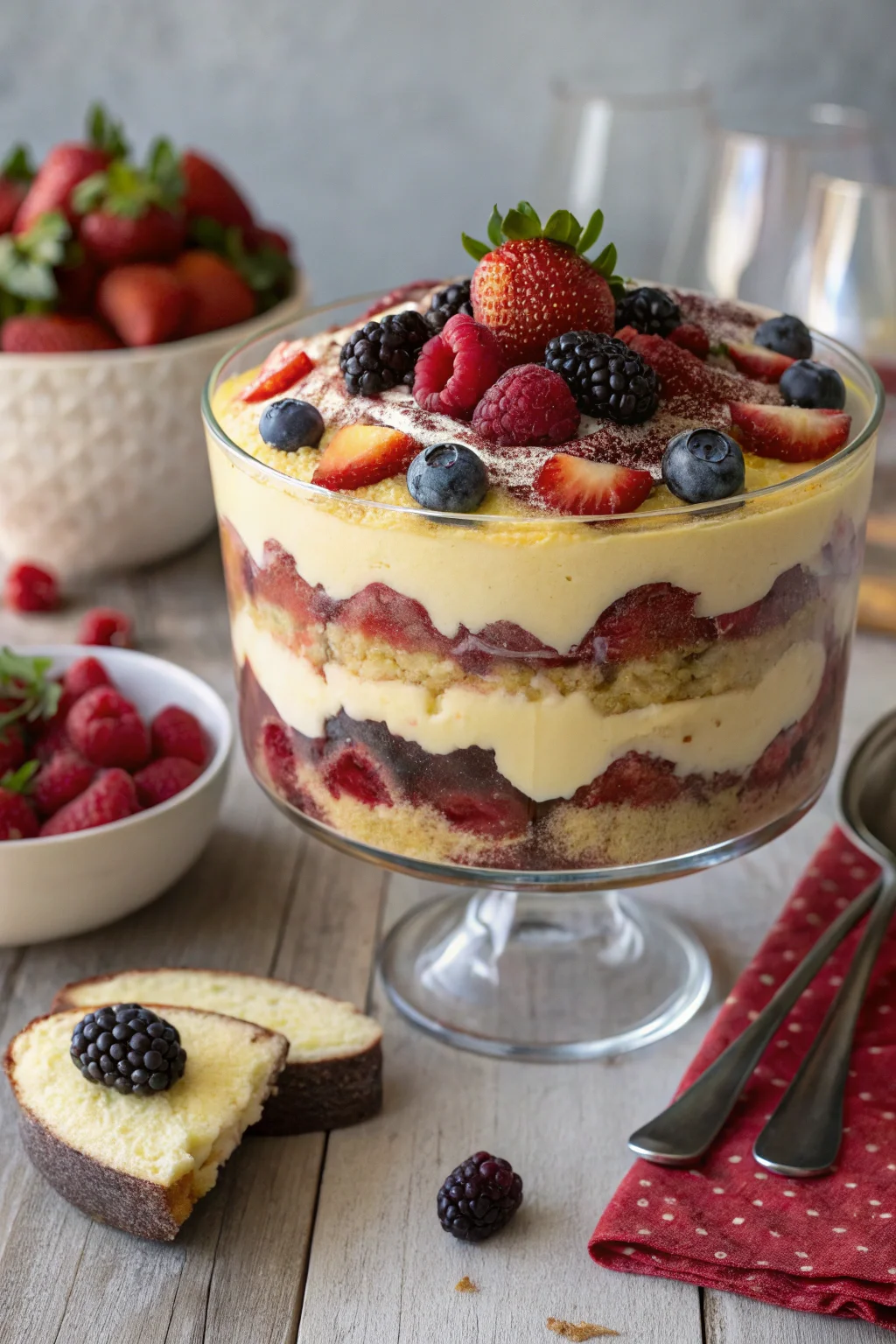 A delicious plate of zuppa inglese ricetta classica emiliana
