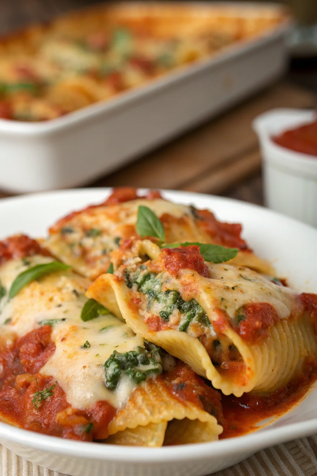 A delicious plate of bugie ripiene al forno o fritte