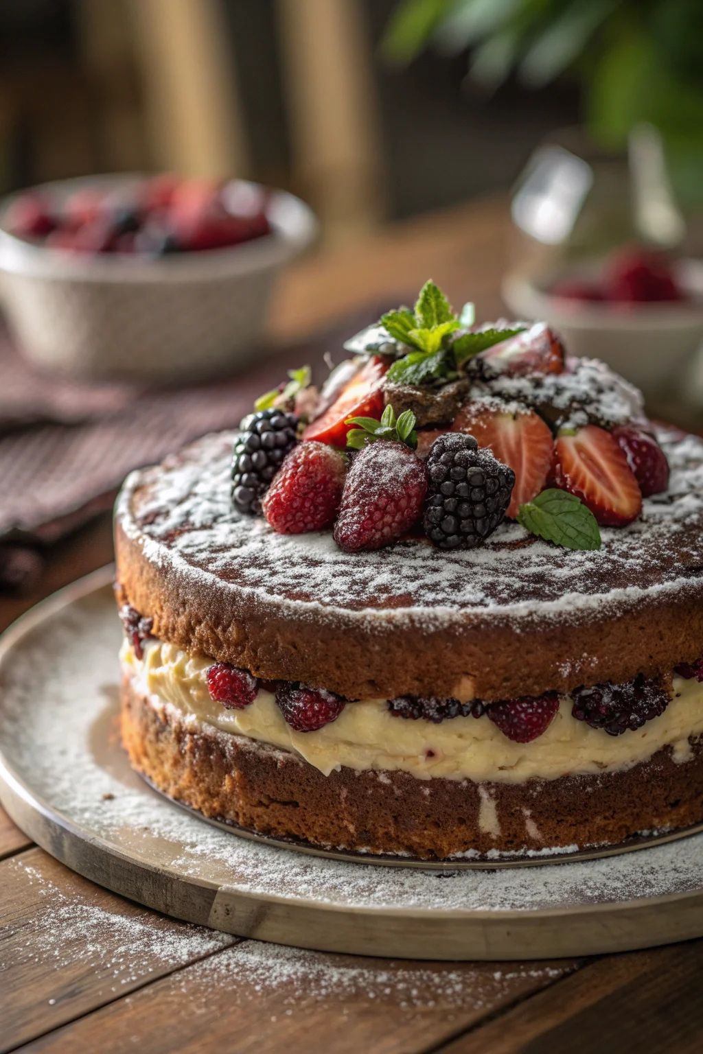 A delicious plate of torta barozzi ricetta originale