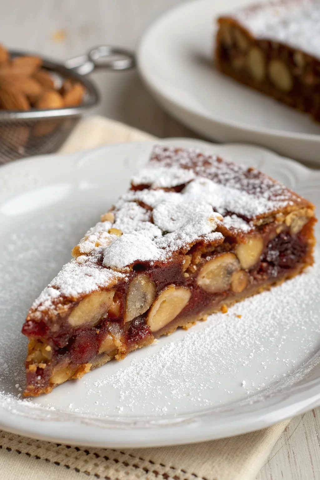 panforte di Siena ricetta antica 2 A delicious plate of panforte di Siena ricetta antica