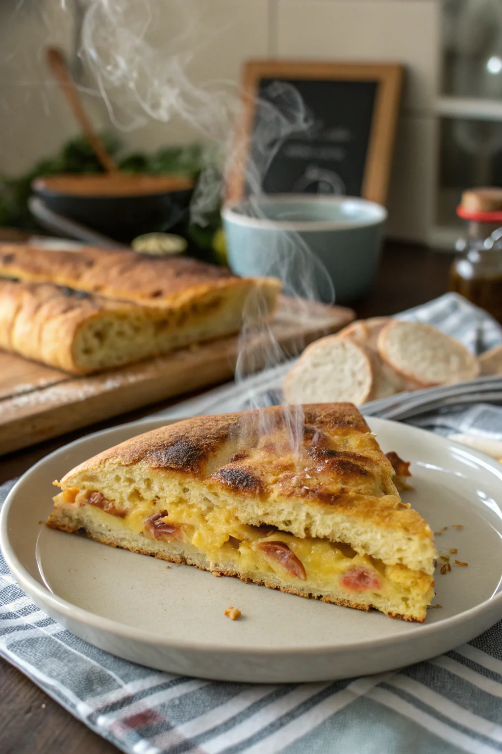 A delicious plate of gubana triestina ricetta