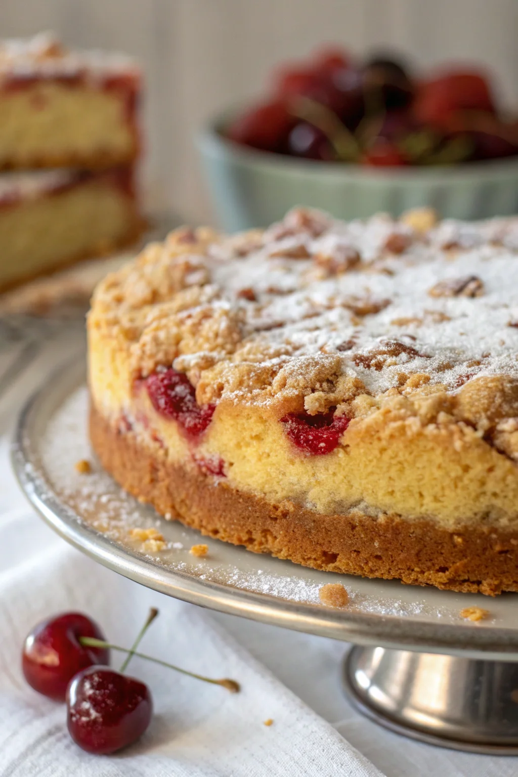 A delicious plate of torta sabbiosa mantovana