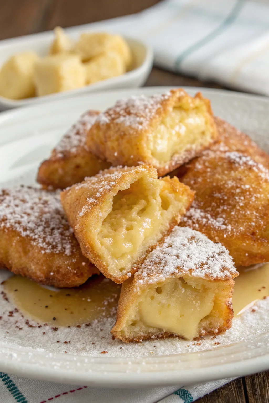 crema fritta veneta 2 A delicious plate of crema fritta veneta