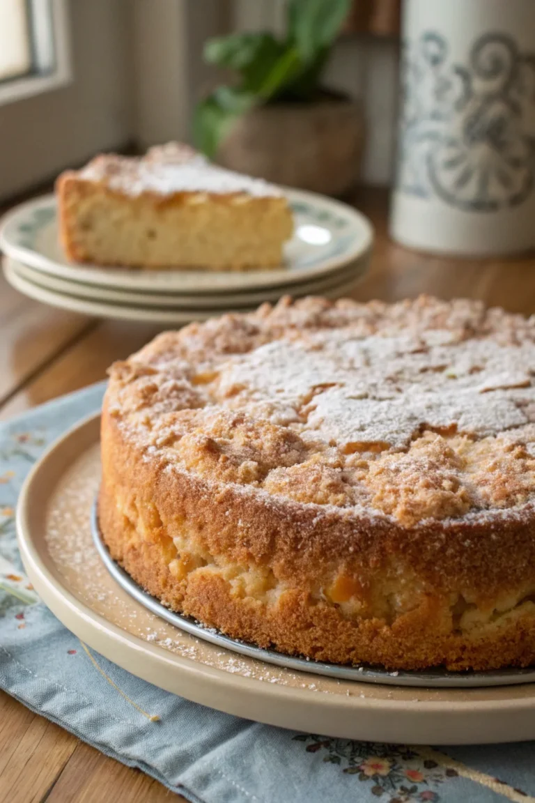 A delicious plate of torta sabbiosa mantovana