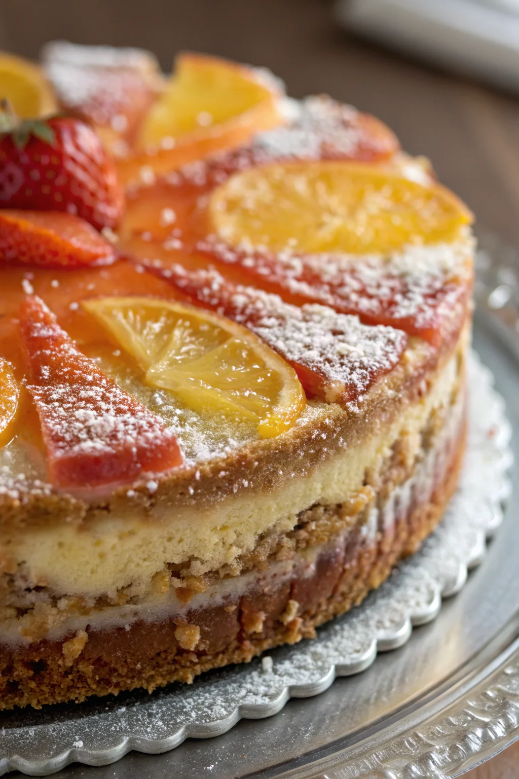A delicious plate of pastiera di grano saraceno