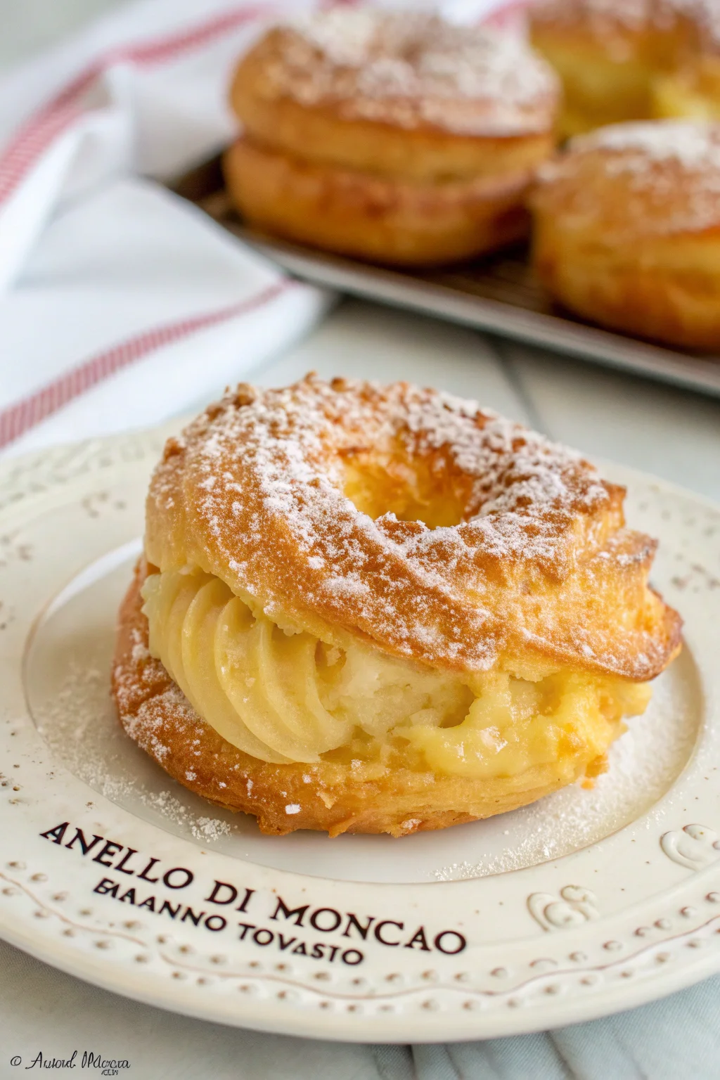 A delicious plate of Anello di Monaco mantovano