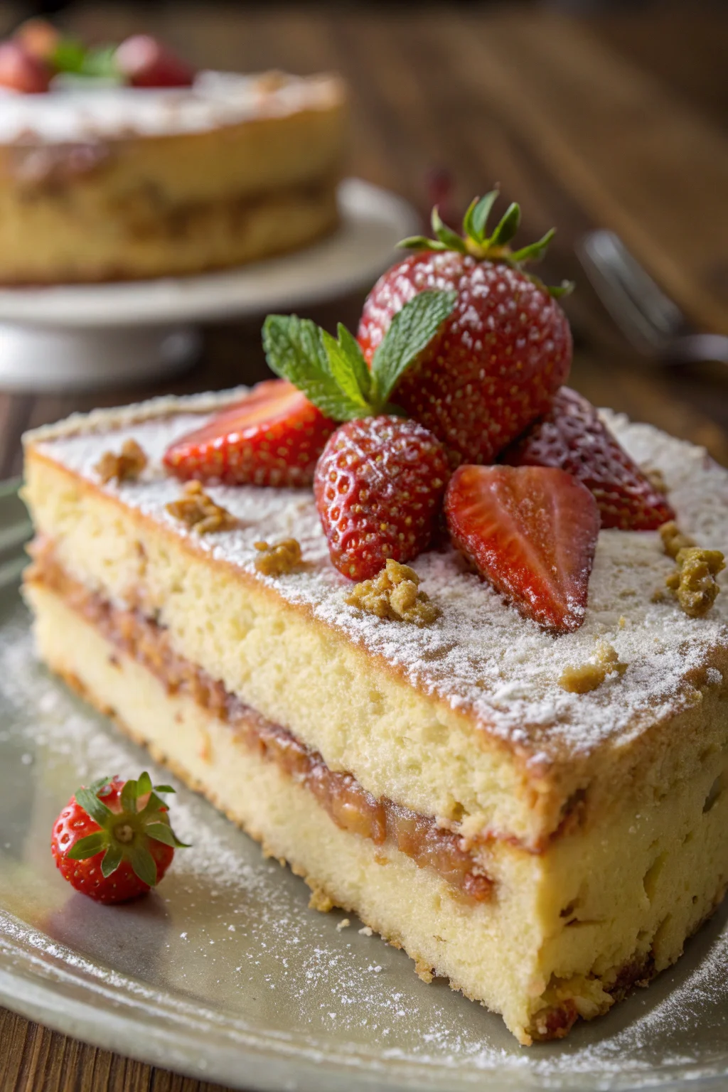 A delicious plate of torta pazientina padovana