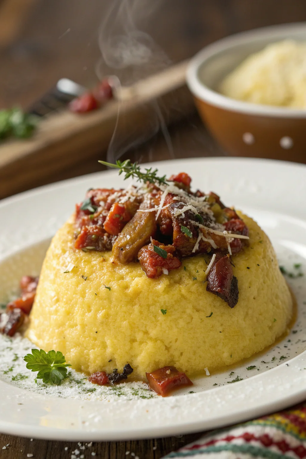 A delicious plate of amor polenta ricetta lombarda