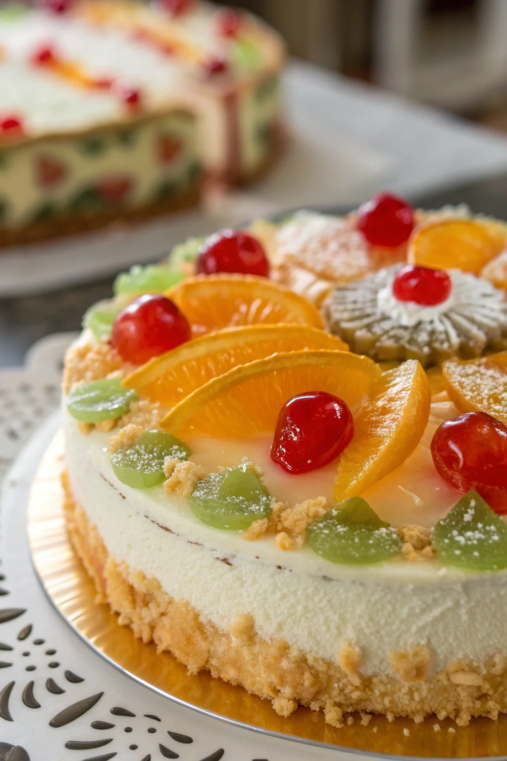 A delicious plate of cassata siciliana ricetta originale