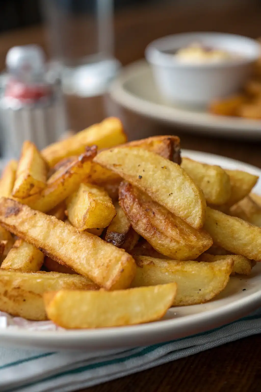 A delicious plate of Patatine Fritte in Friggitrice ad Aria