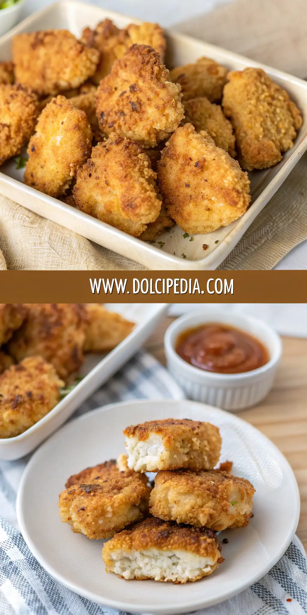 Pinterest image 1 for Nuggets di Pollo Fatti in Casa con Friggitrice ad Aria