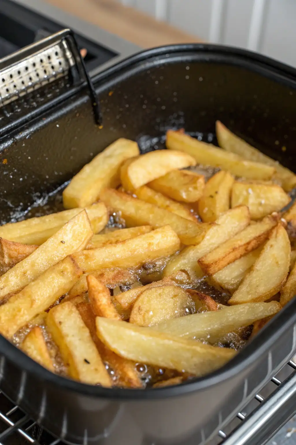 A delicious plate of Patatine Fritte in Friggitrice ad Aria