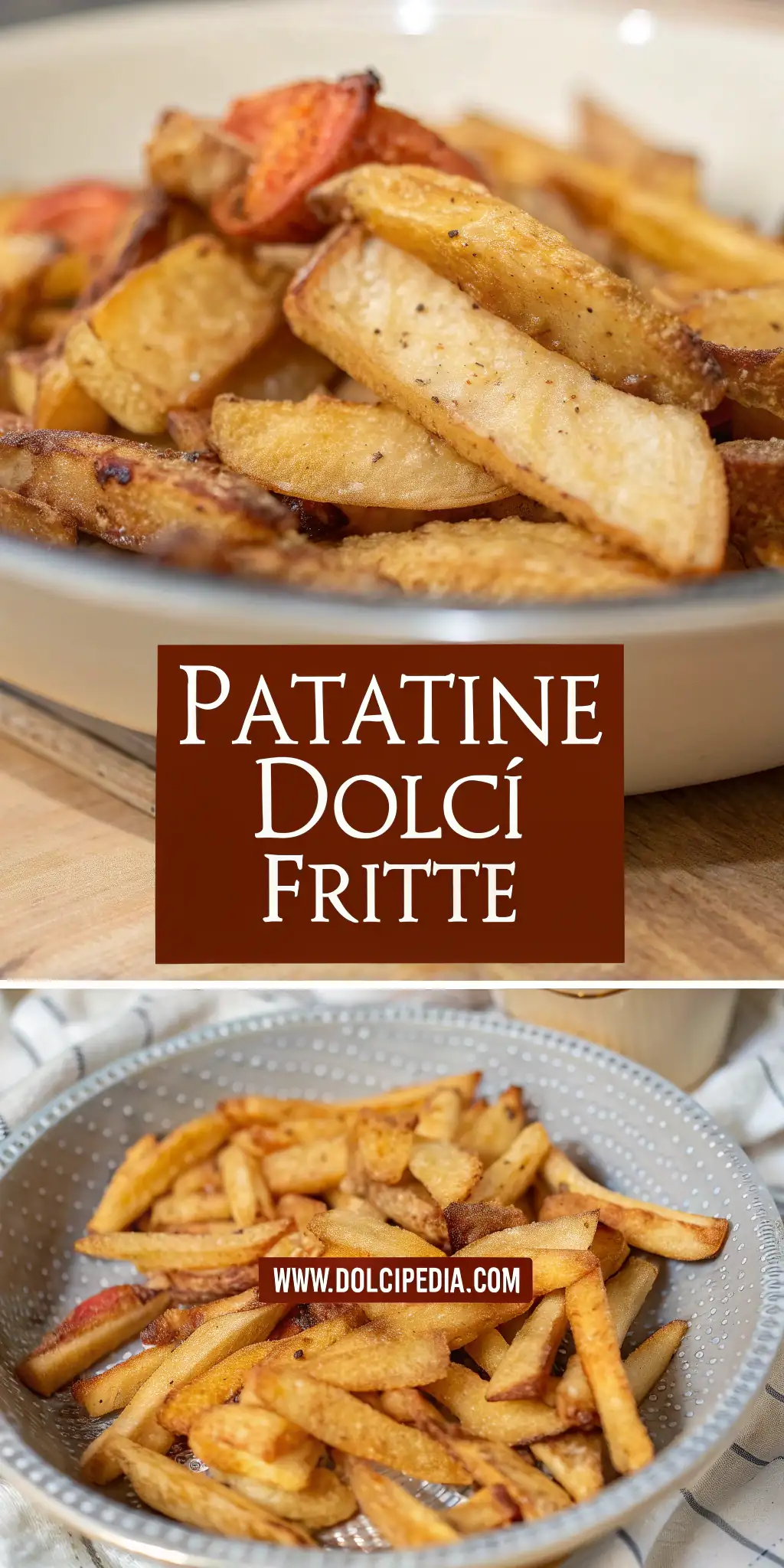 Pinterest image 2 for Patatine Dolci Fritte in Friggitrice ad Aria