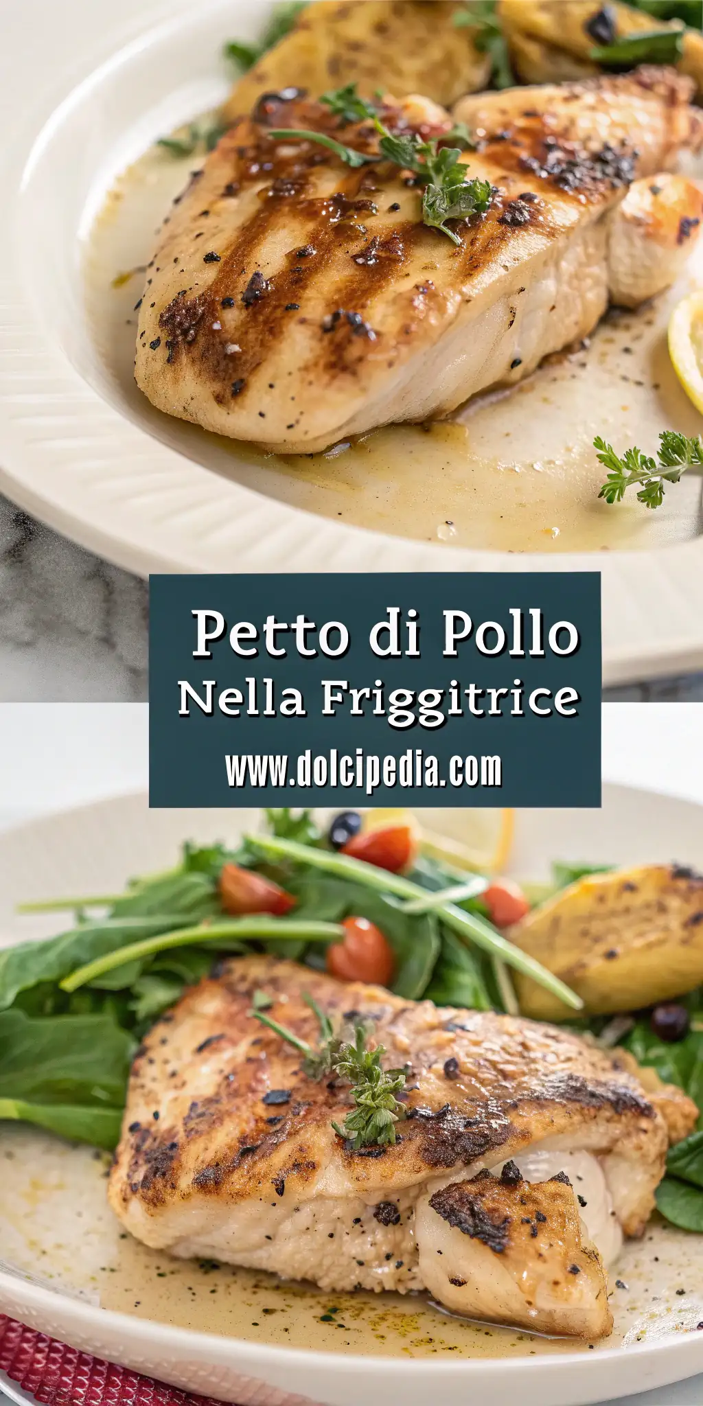 Pinterest image 1 for Petto di Pollo nella Friggitrice ad Aria