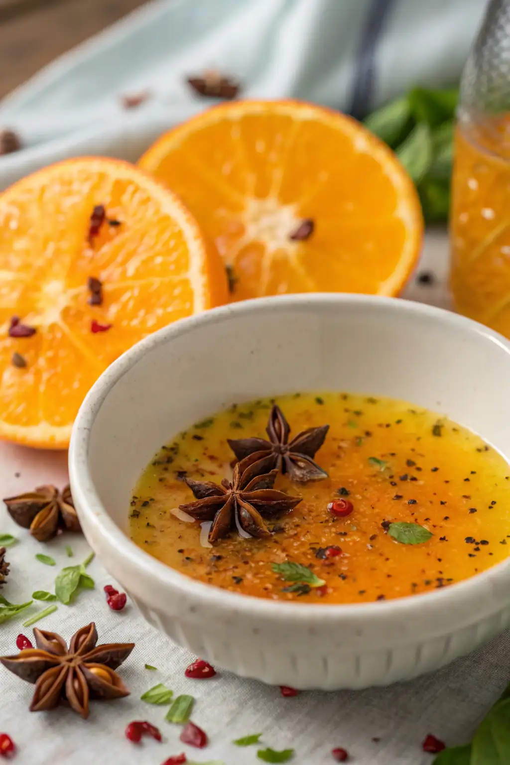 Vinaigrette all'Arancia e Cumino 2 A delicious plate of Vinaigrette all'Arancia e Cumino