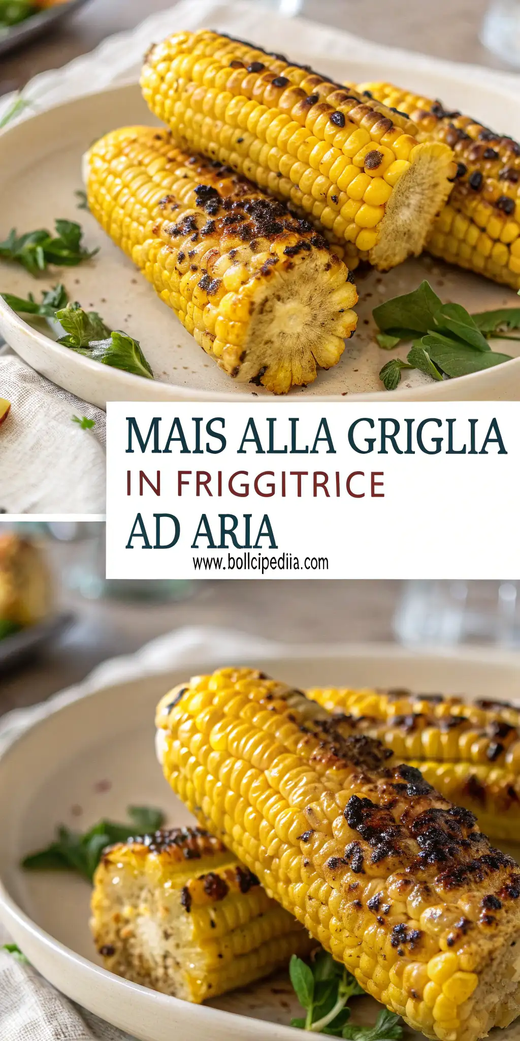 Pinterest image 1 for Mais alla Griglia in Friggitrice ad Aria