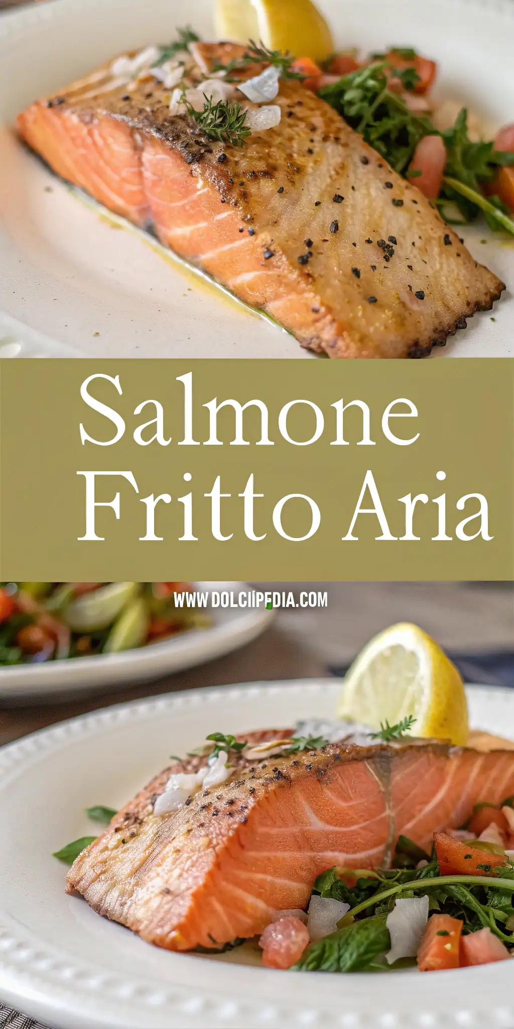 Pinterest image 2 for Salmone Fritto ad Aria