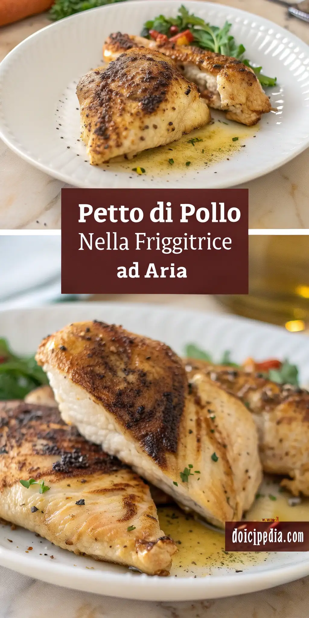 Pinterest image 2 for Petto di Pollo nella Friggitrice ad Aria