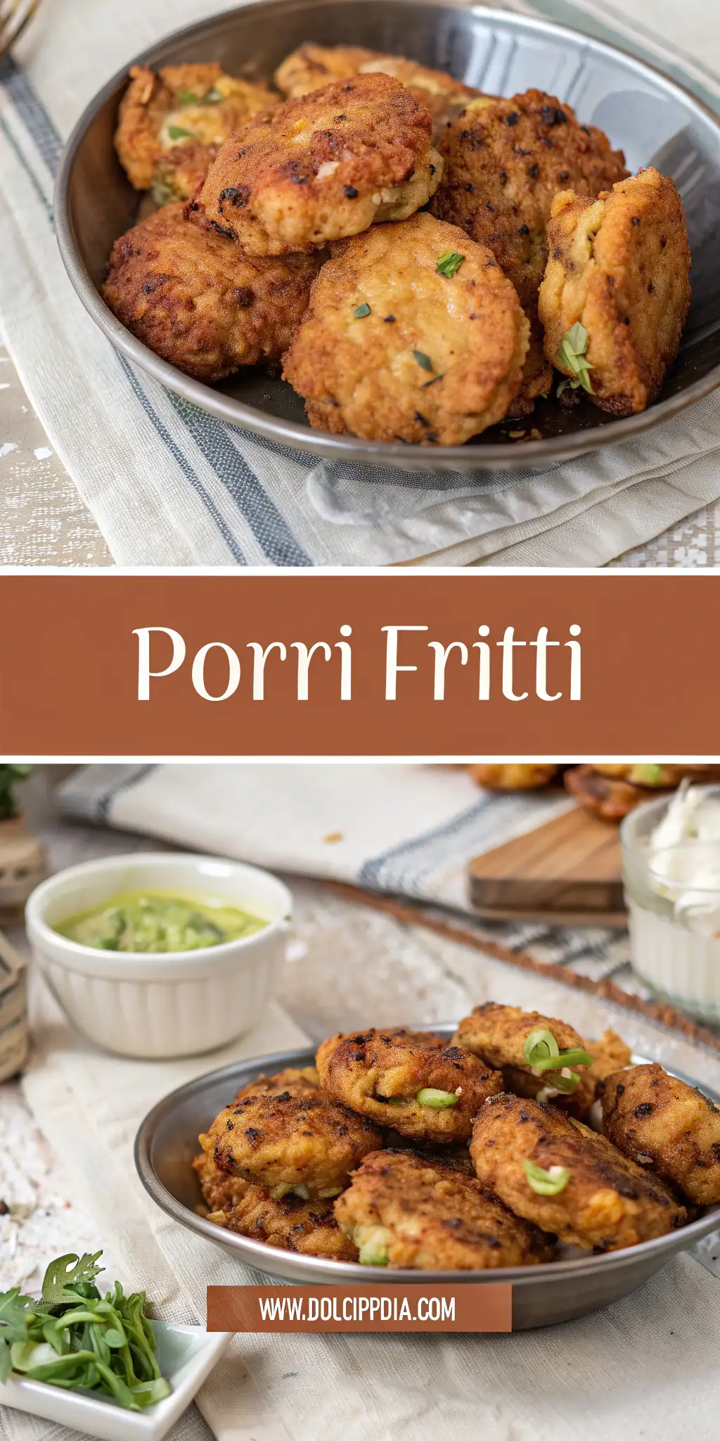 Pinterest image 1 for Porri Fritti in Friggitrice ad Aria