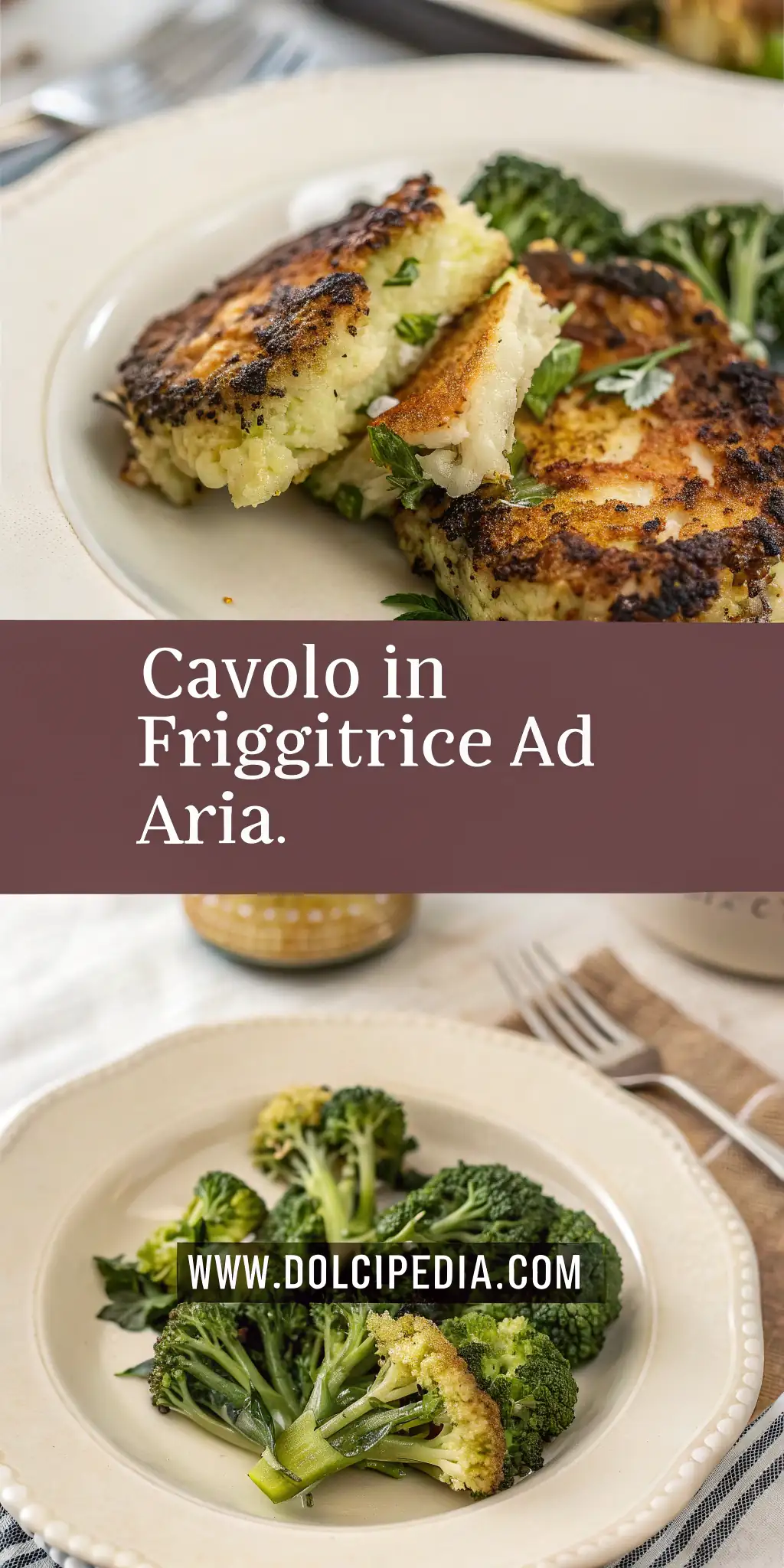 Pinterest image 2 for Cavolo in Friggitrice ad Aria