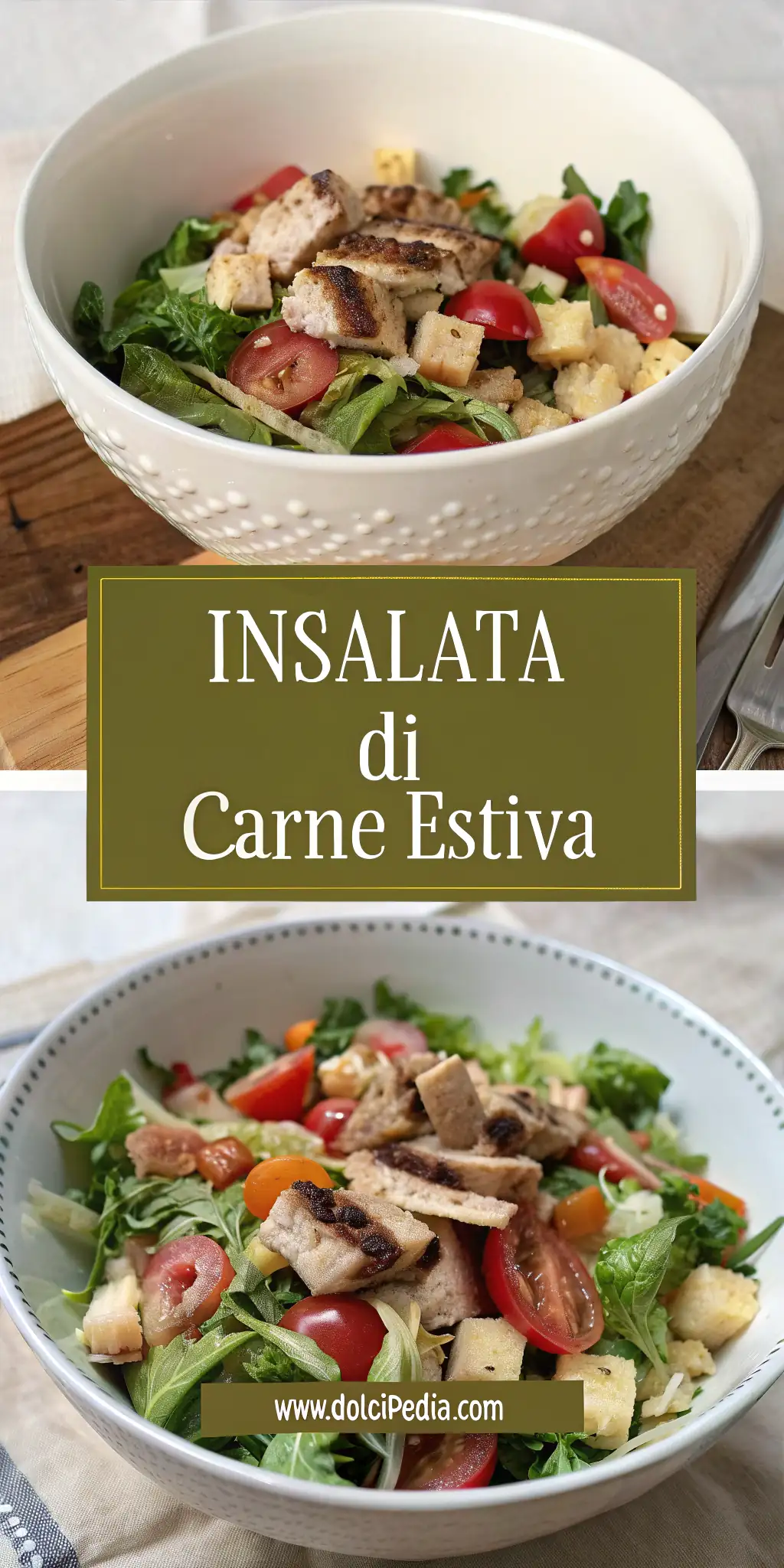 Pinterest image 2 for Insalata di Carne Estiva