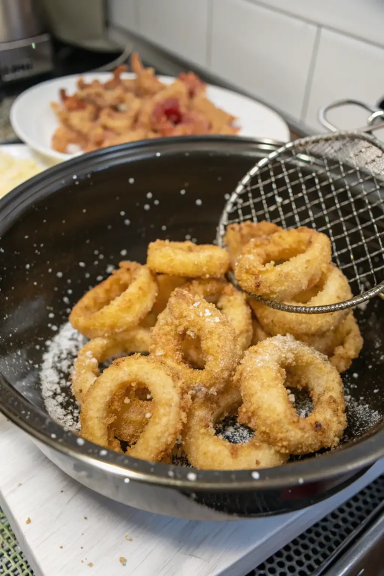A delicious plate of Ravanelli Fritti in Friggitrice ad Aria