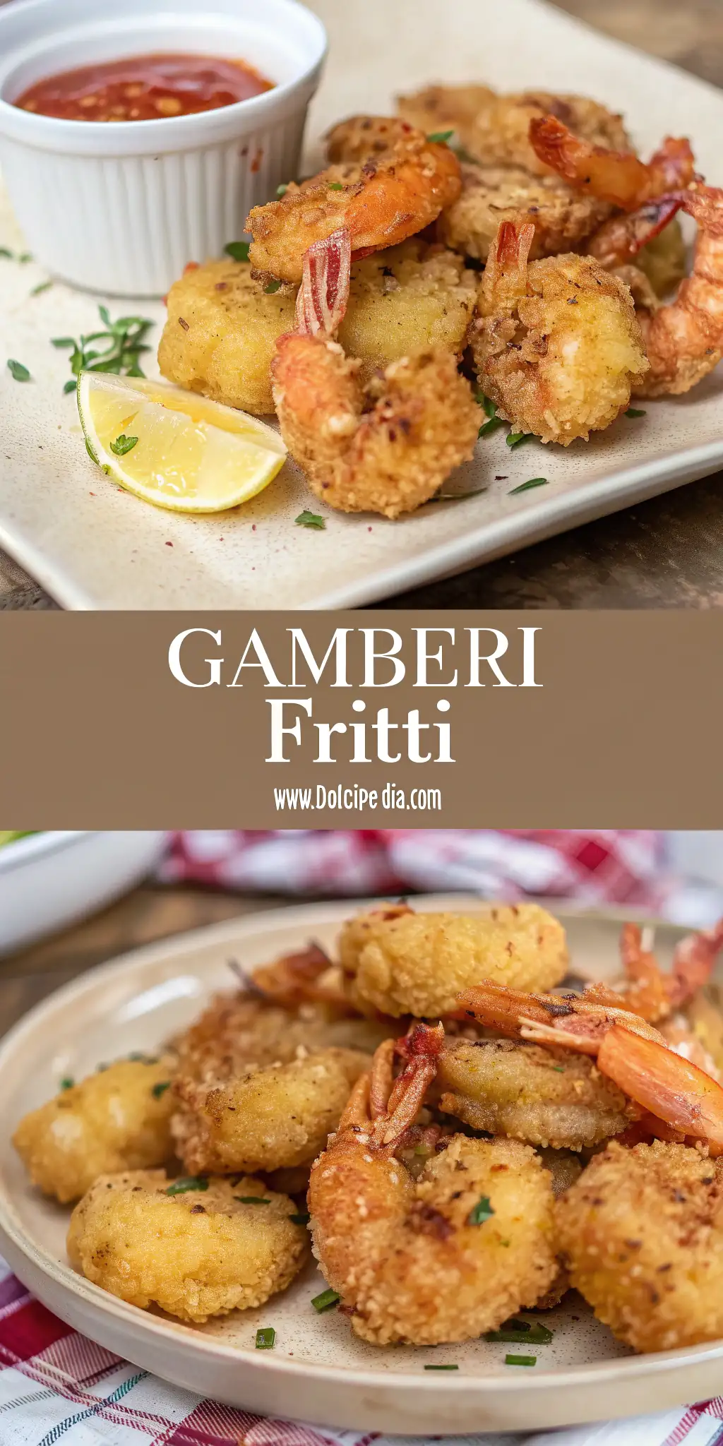 Pinterest image 1 for Gamberi Fritti in Friggitrice ad Aria