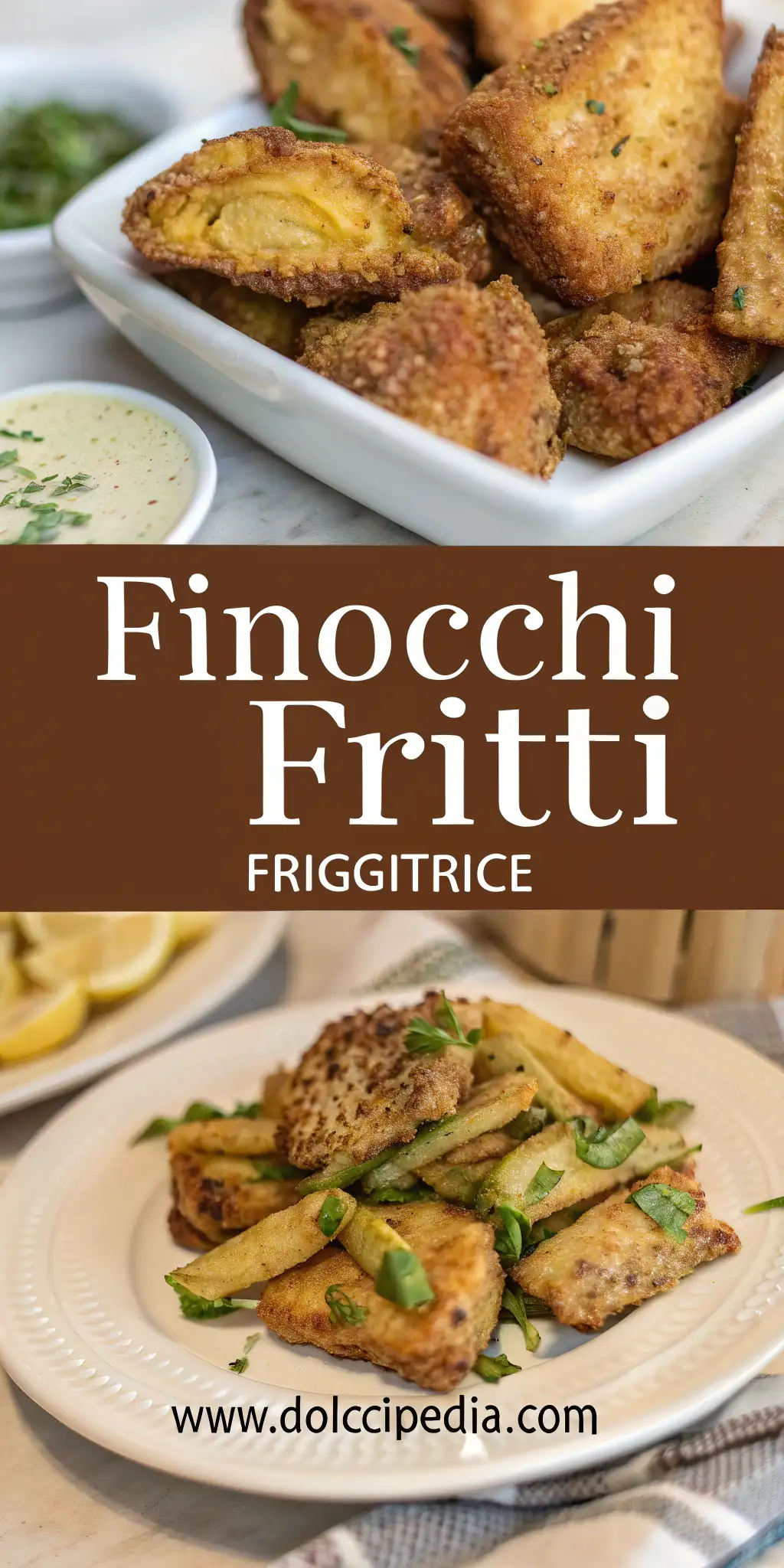 Pinterest image 1 for Finocchi Fritti in Friggitrice ad Aria