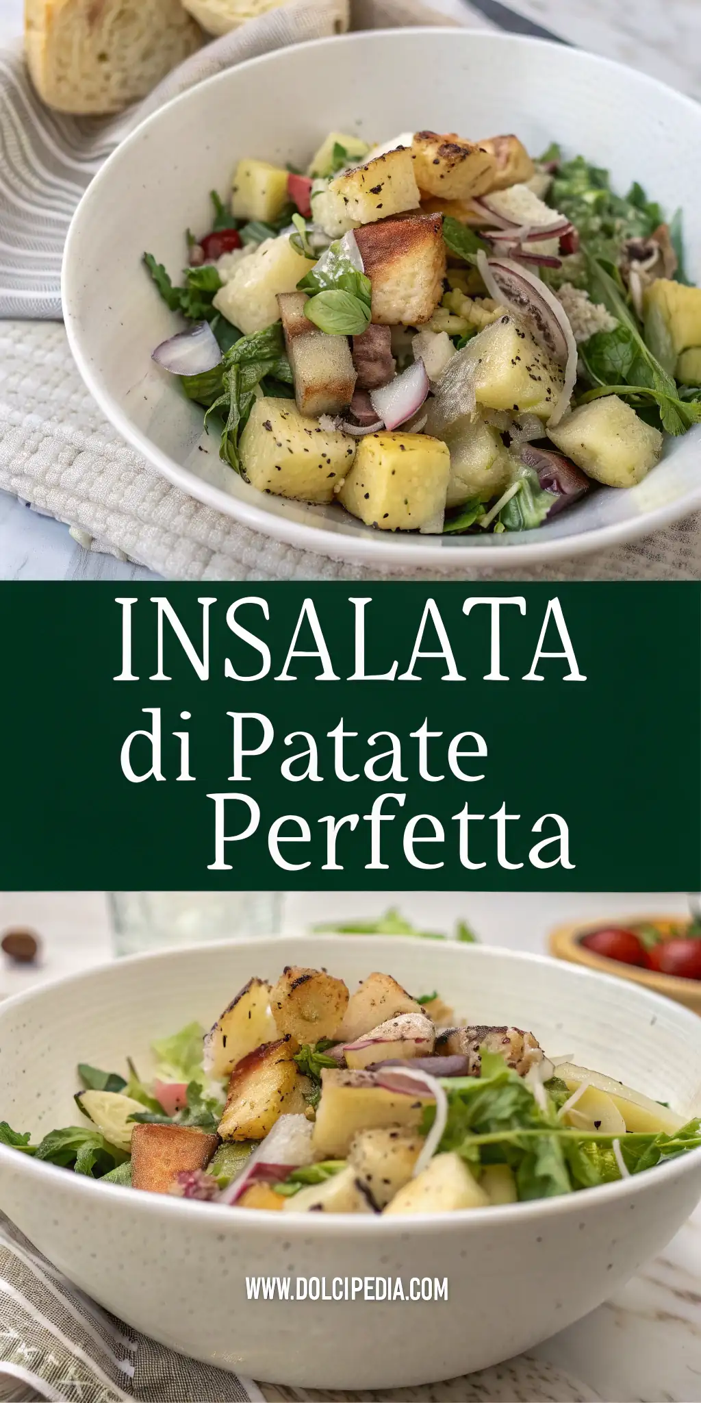 Pinterest image 2 for Insalata di Patate Perfetta