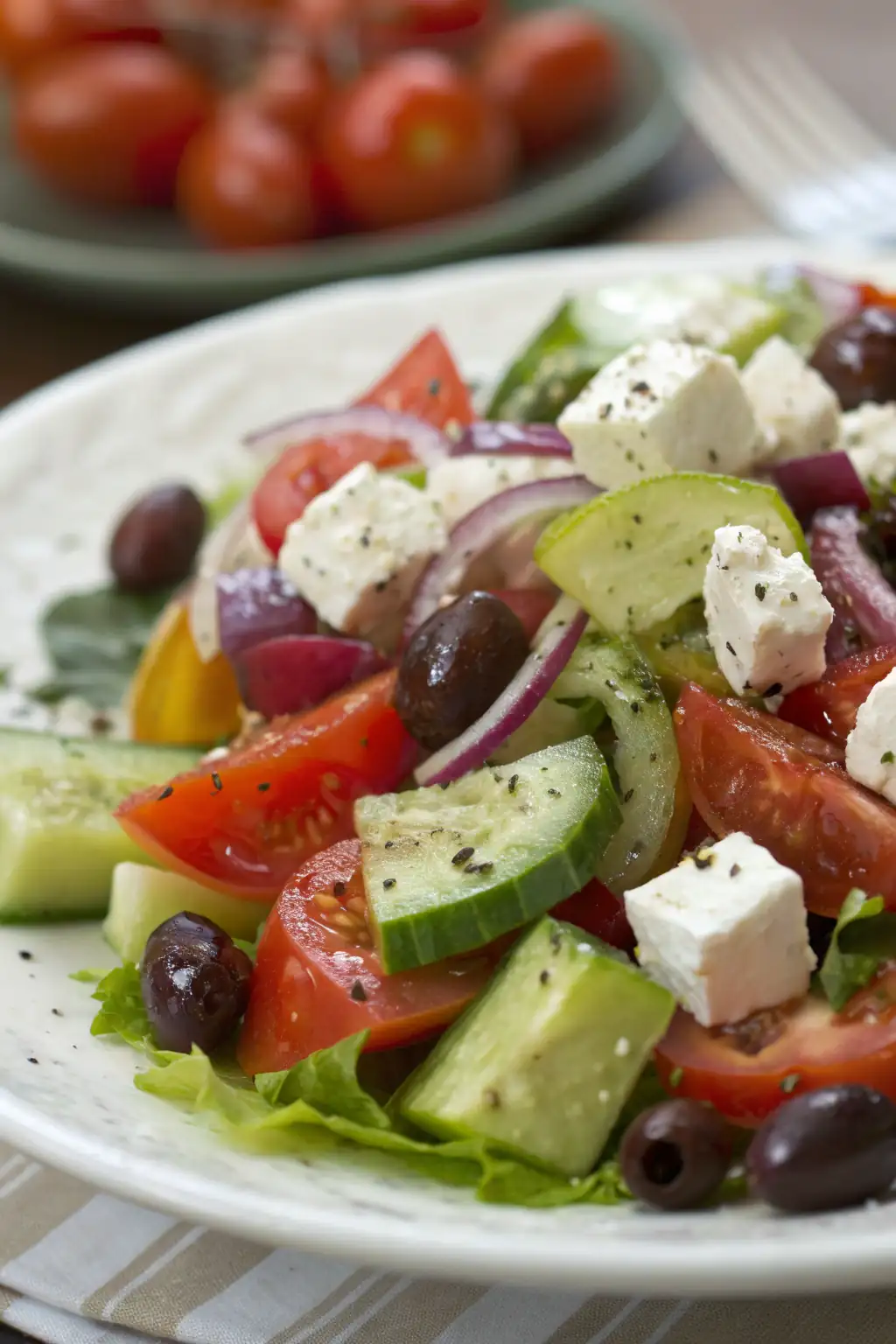 A delicious plate of La Mia Grande Insalata Greca