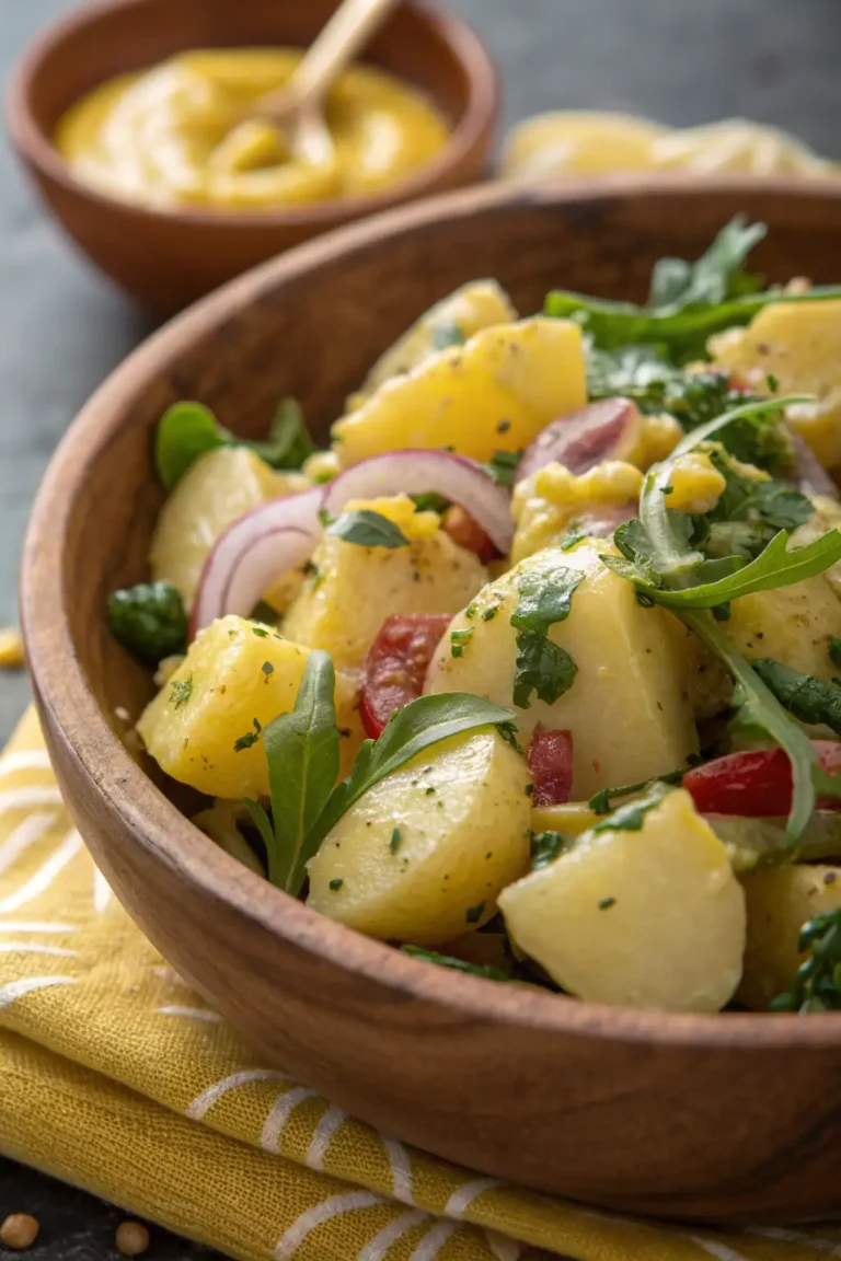 A delicious plate of Insalata di Patate e Senape