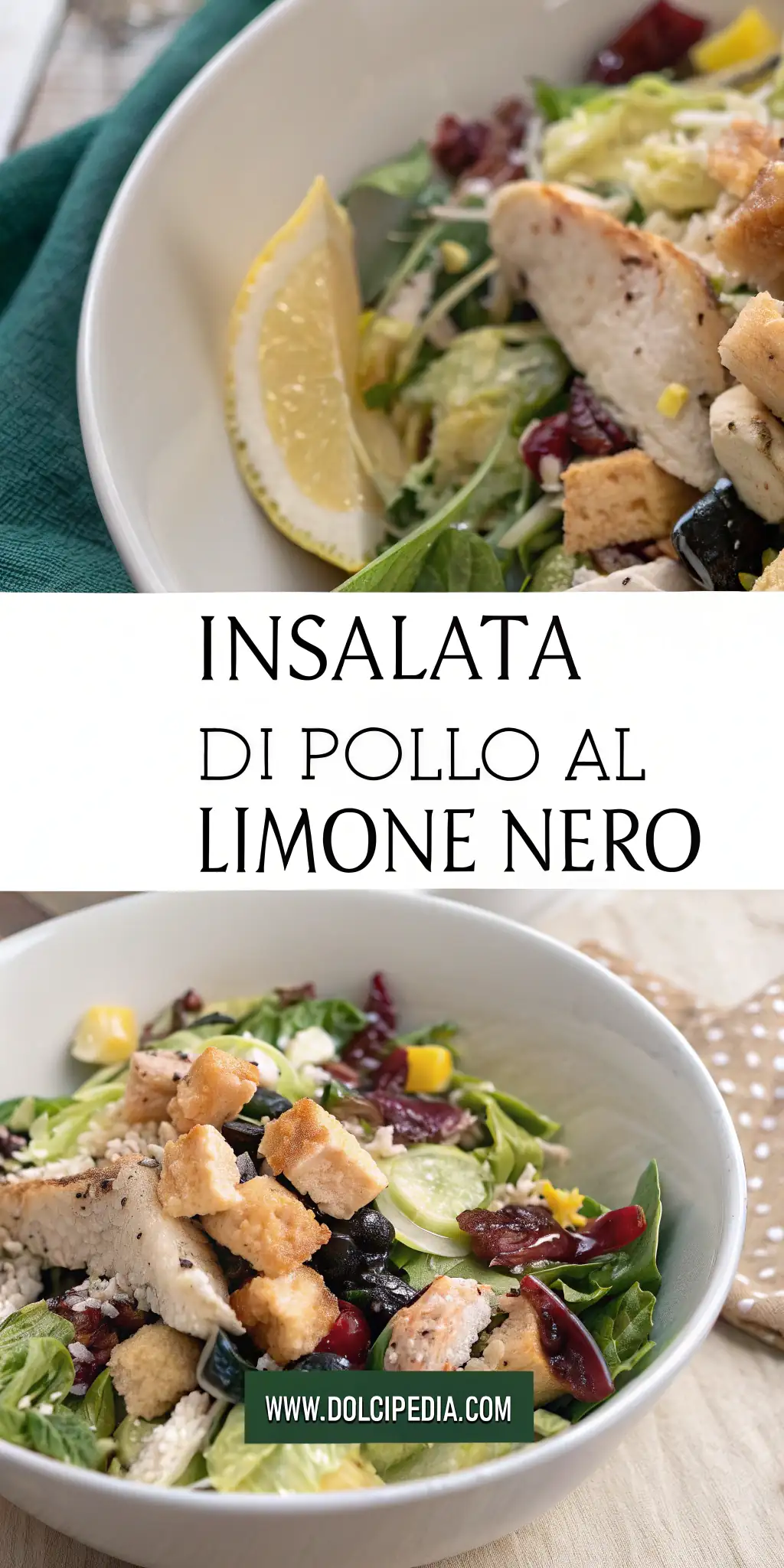 Insalata di Pollo al Limone Nero 4 Pinterest image 2 for Insalata di Pollo al Limone Nero