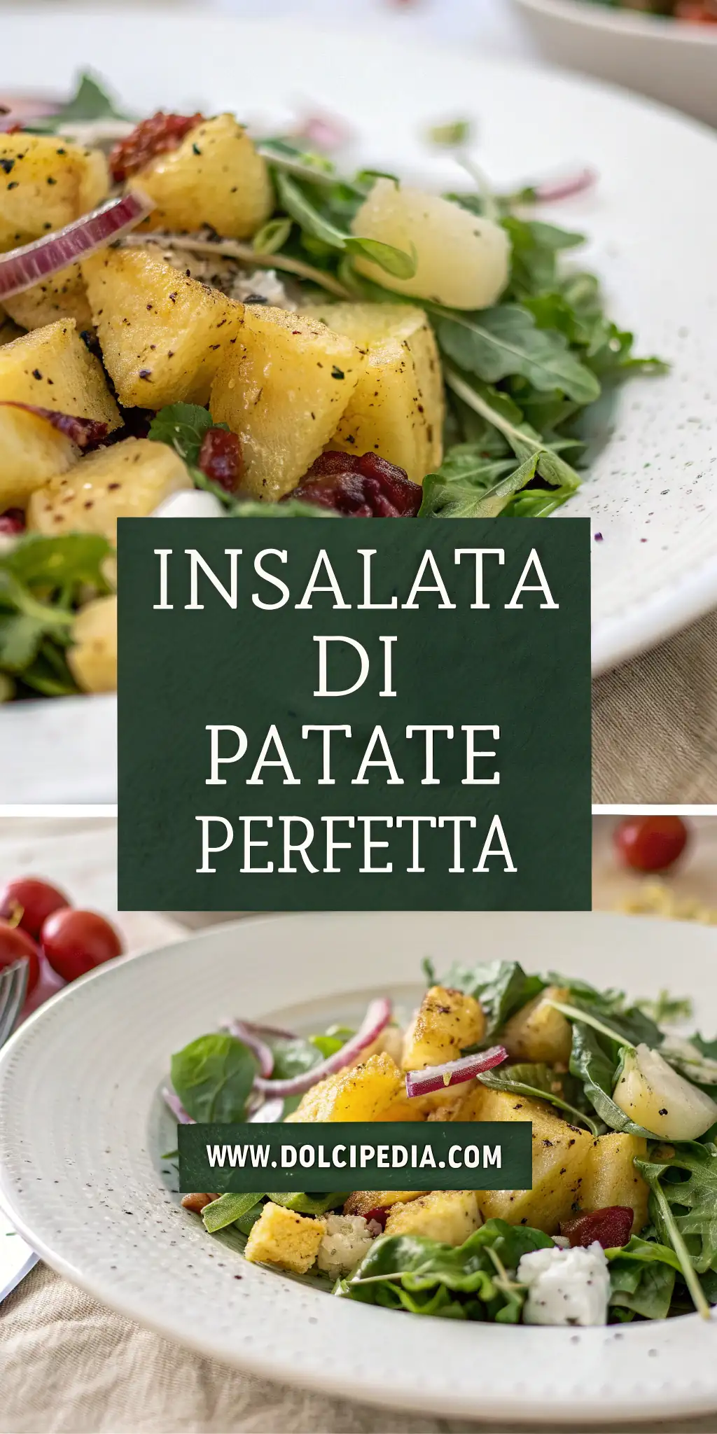 Pinterest image 1 for Insalata di Patate Perfetta