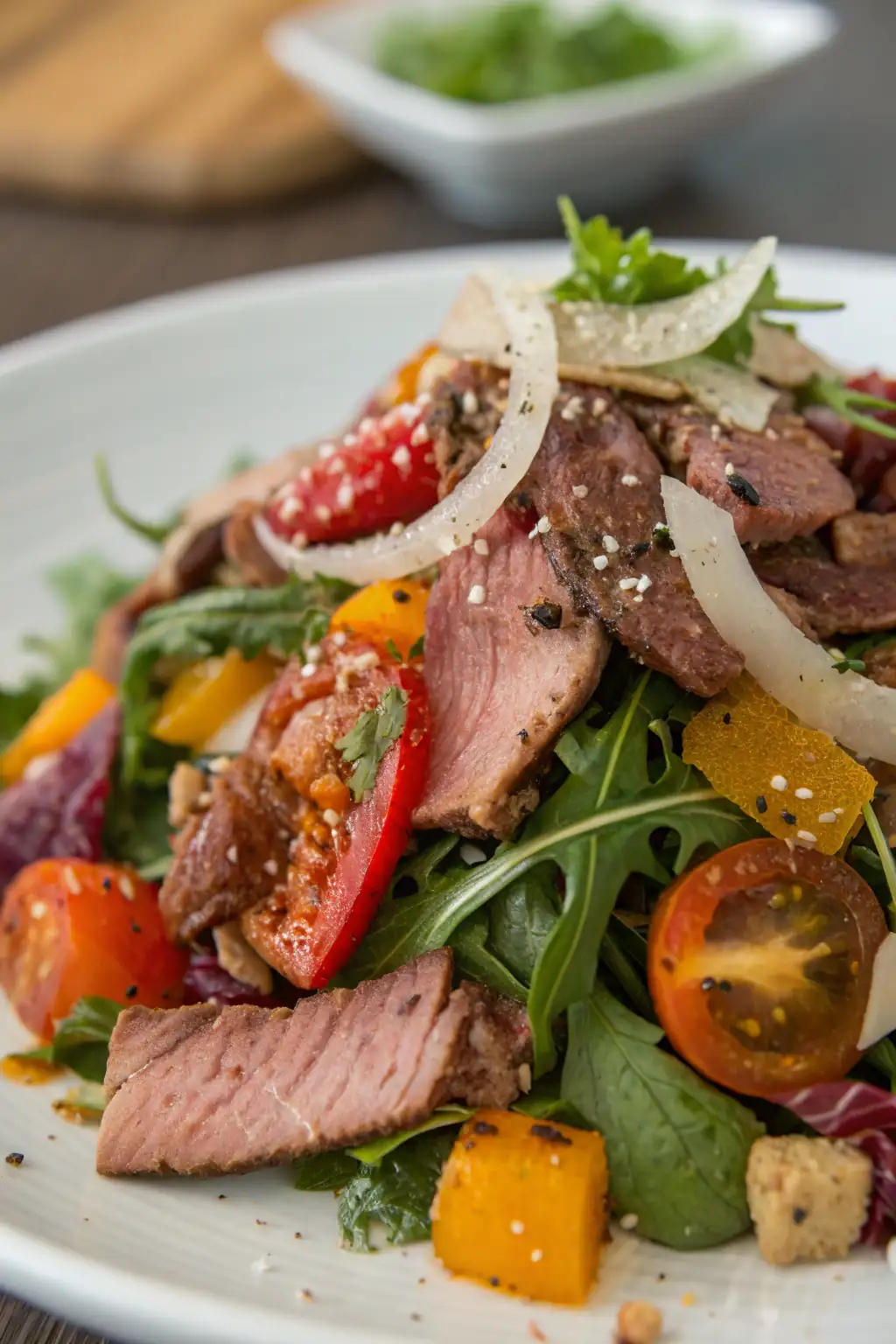 A delicious plate of Insalata di Carne Estiva