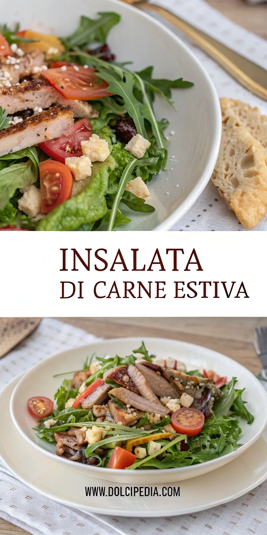 Pinterest image 1 for Insalata di Carne Estiva