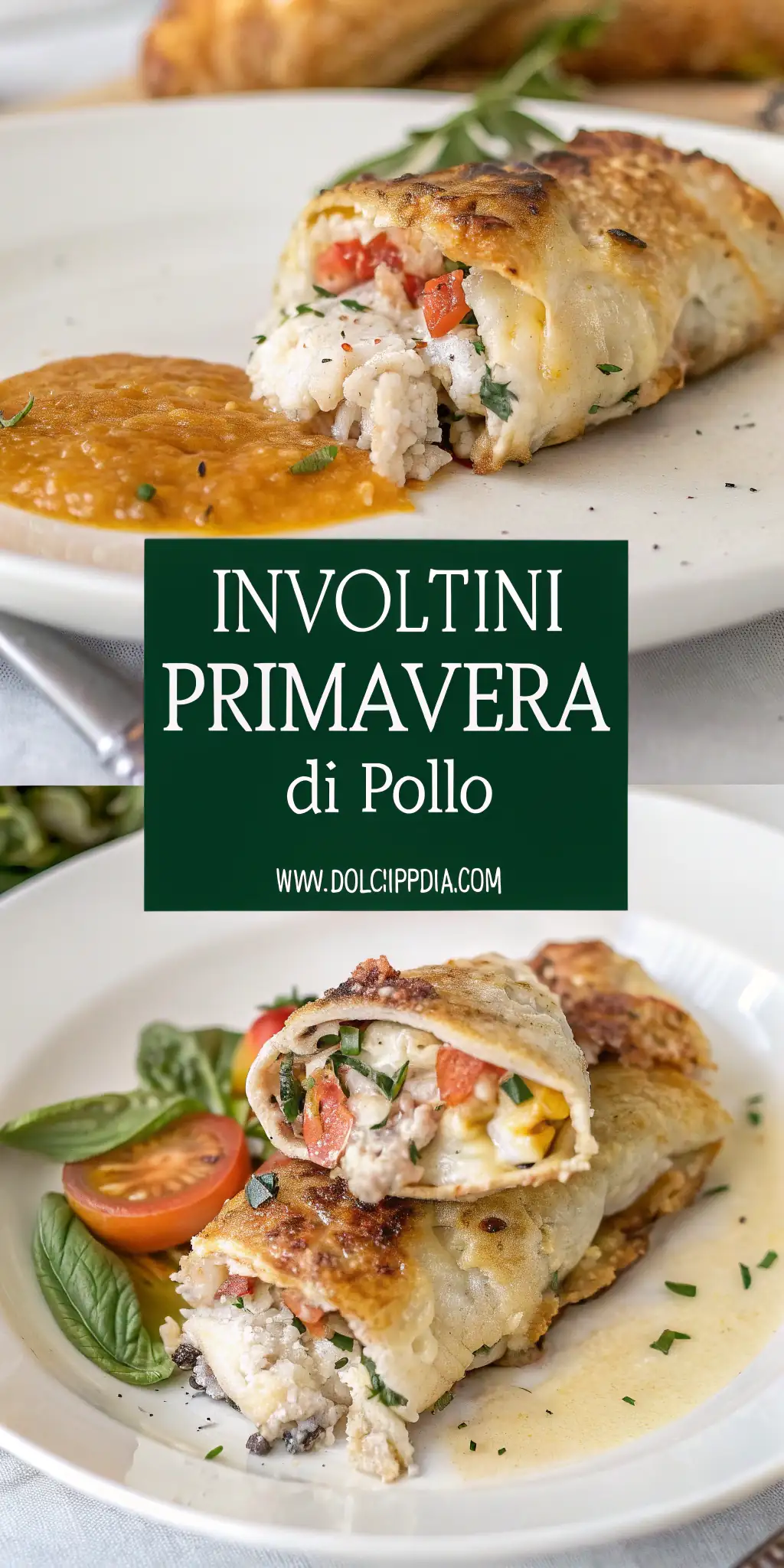 Pinterest image 2 for Involtini Primavera di Pollo in Friggitrice ad Aria