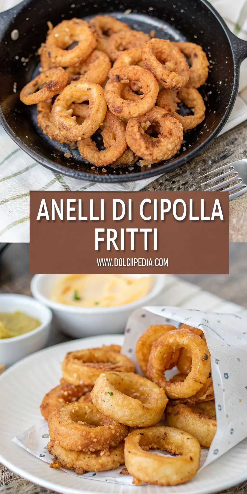 Pinterest image 1 for Anelli di Cipolla Fritti in Friggitrice ad Aria