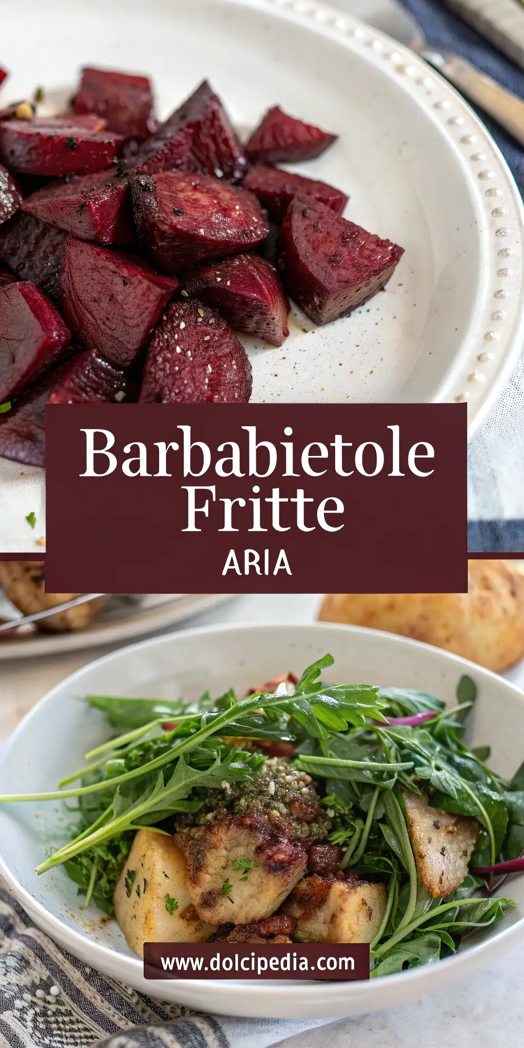 Pinterest image 2 for Barbabietole Fritte ad Aria