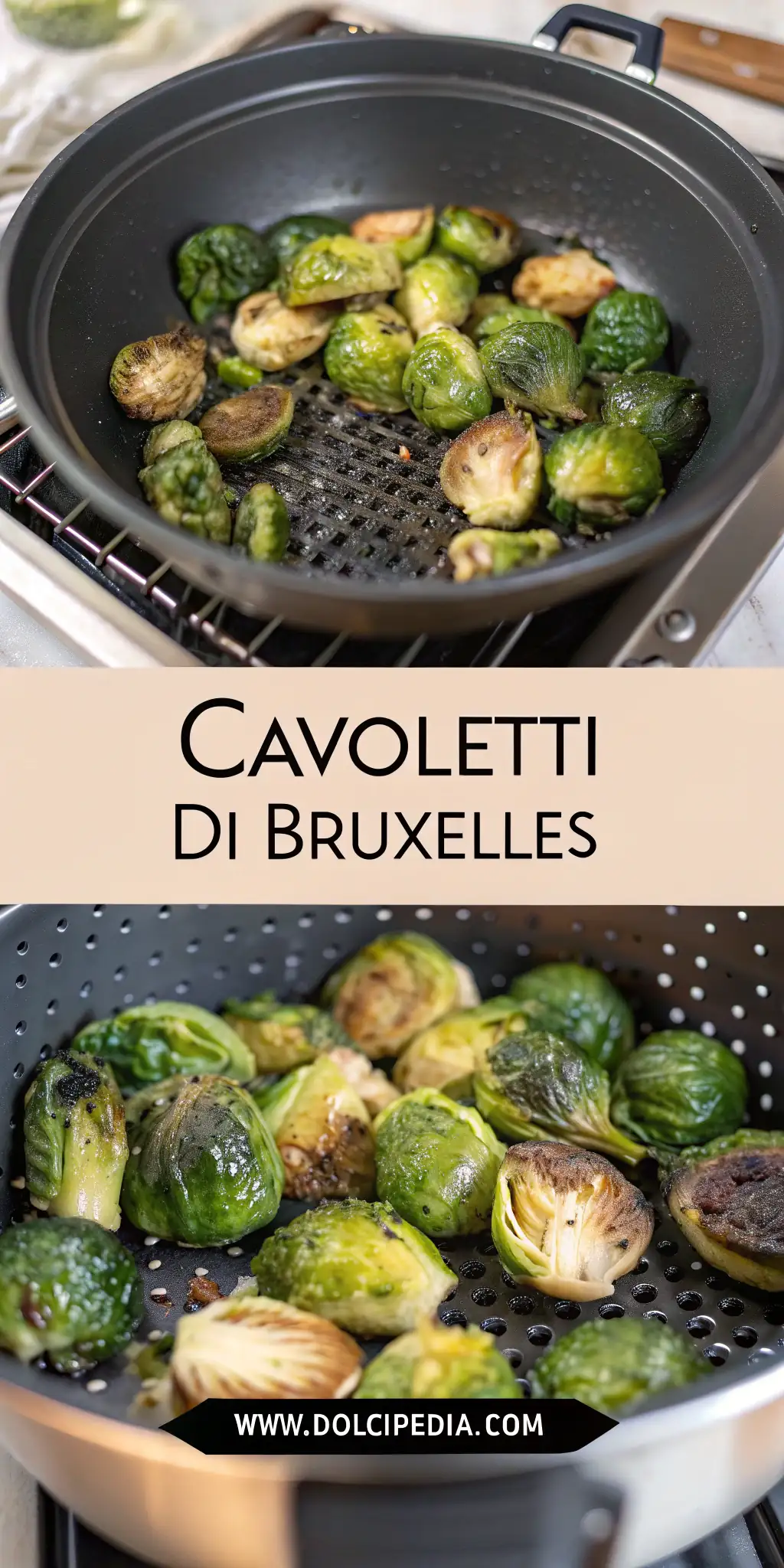 Pinterest image 2 for Cavoletti di Bruxelles in Friggitrice ad Aria