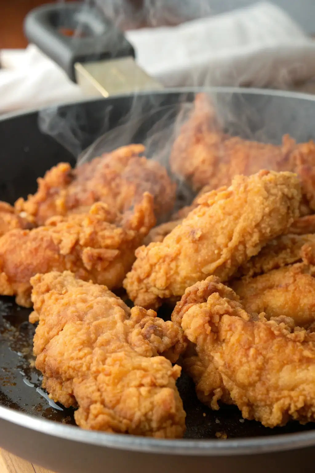 A delicious plate of Strisce di Pollo Fritte ad Aria