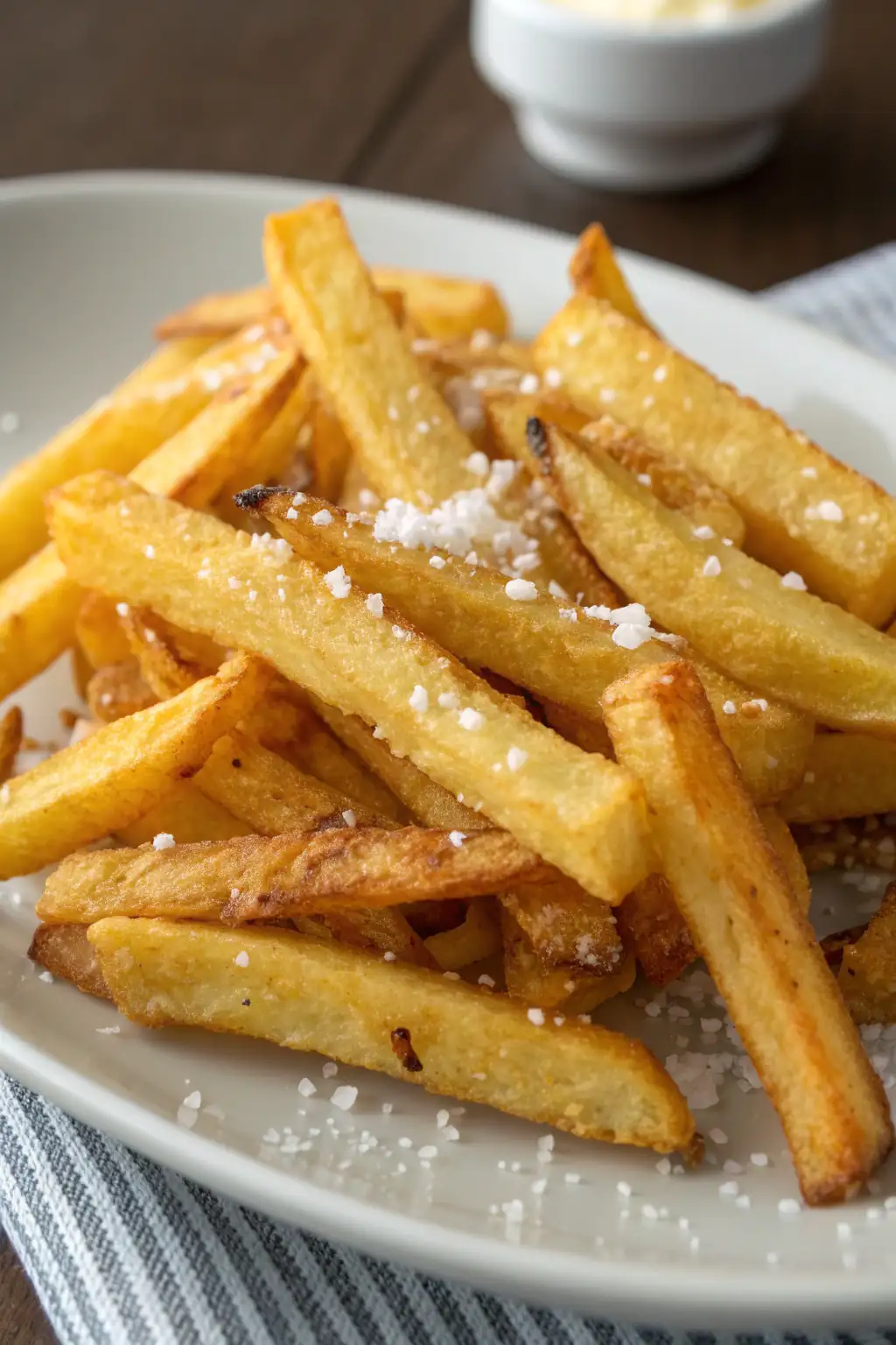 A delicious plate of Rape Fritte nell'Air Fryer