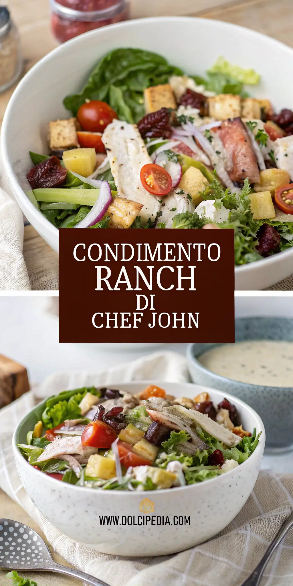 Pinterest image 2 for Condimento Ranch di Chef John